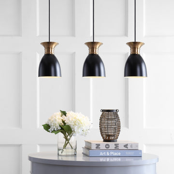 Edison Metal LED Pendant - JONATHAN Y